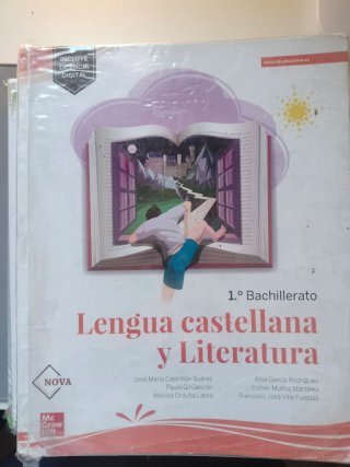 Libro de lengua y literatura 1° Bachillerato