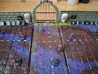 Blood Bowl No-muertos Equipo y Estadio