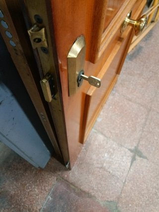 Puerta blindada usada sapelly