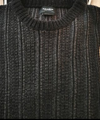 Jersey de caballero en color gris oscuro y negro