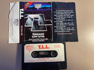 TORNADO LOW LEVEL - Juego para el Zx Spectrum