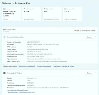 PC Gaming Intel i5 gtx 1050ti 16gb ram