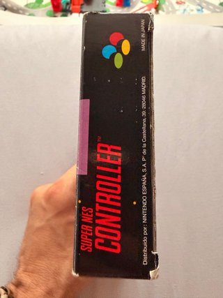 Controller box per Super Nintendo con manuale