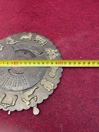 ANTIGUO CALENDARIO PERPETUO DE SOBREMESA