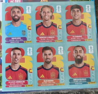 Cromos actualizacion revista 231 jugón