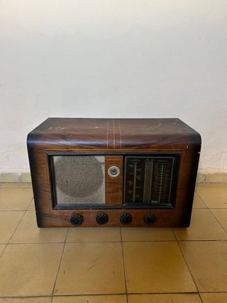 Radio de madera vintage