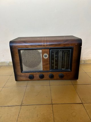 Radio de madera vintage
