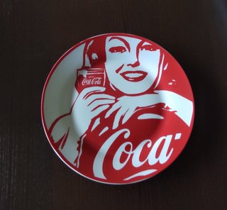 Plato Coca Cola Porcelana