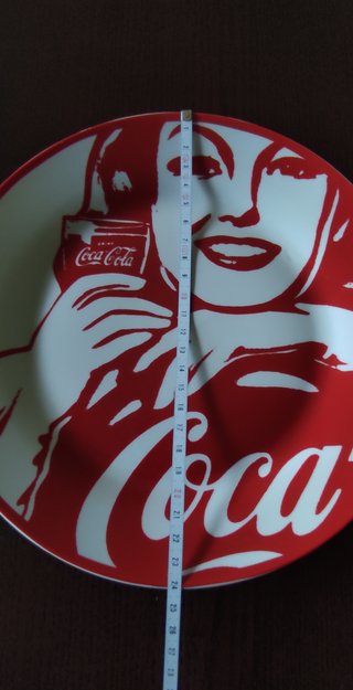 Plato Coca Cola Porcelana