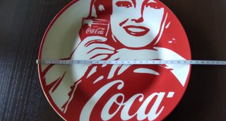 Plato Coca Cola Porcelana