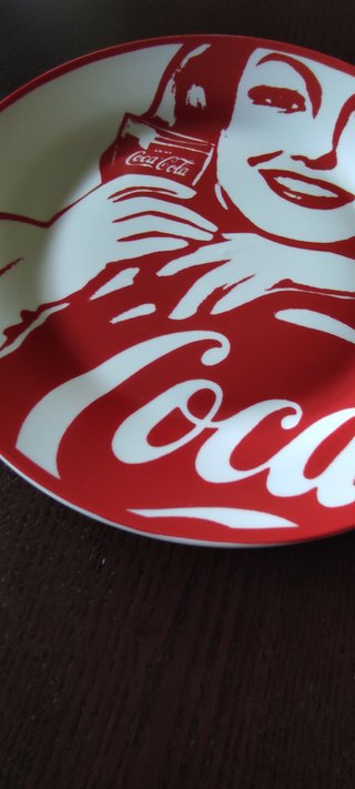 Plato Coca Cola Porcelana