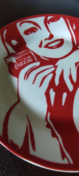 Plato Coca Cola Porcelana
