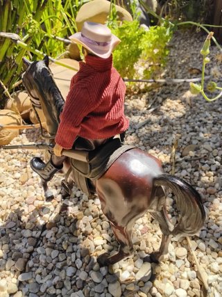 Madelman  sheriff a caballo
