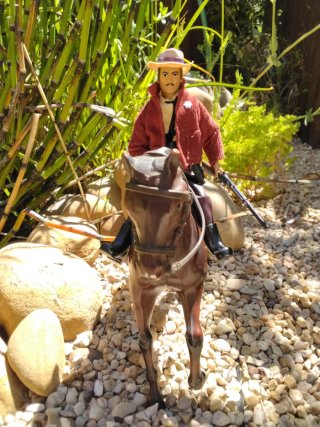 Madelman  sheriff a caballo