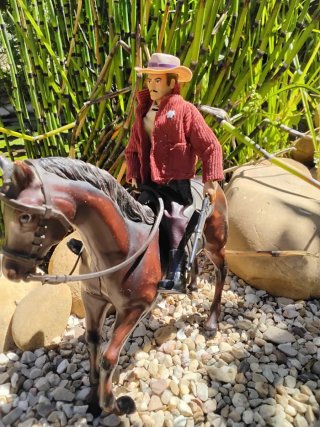 Madelman  sheriff a caballo