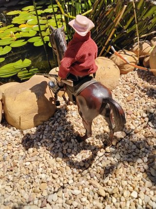 Madelman  sheriff a caballo