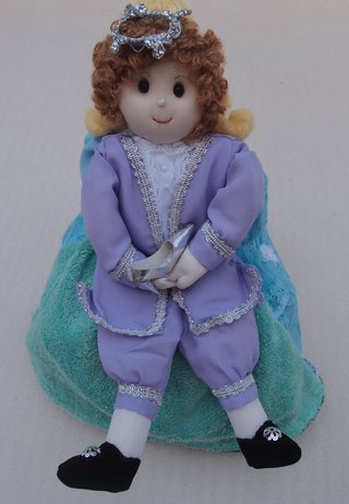 Muñeca Reversible 3 en 1 Cenicienta