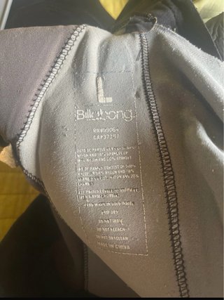 Traje para hacer surf neopreno BILLABONG  Talla L