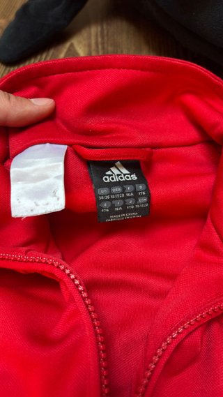 Chaqueta Adidas Vintage AC Milan futbol 90s XL