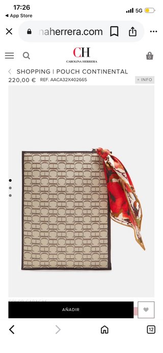 Bolso de Mano Carolina Herrera