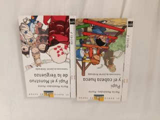 12 libros de la serie Pupi El barco de vapor