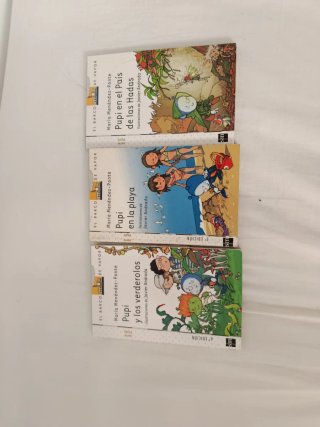 12 libros de la serie Pupi El barco de vapor