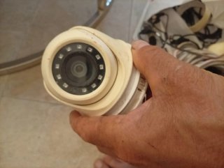 8 Cámaras de vigilancia con sensores infrarrojo
