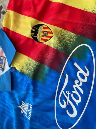 Camiseta Valencia Retro Camarasa Talla XL
