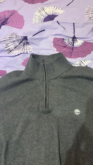 Jersey gris clarito Timberland hombre talla L