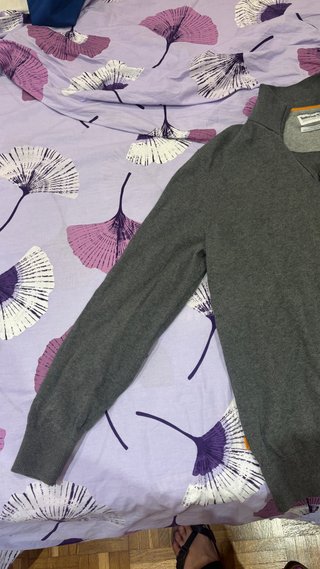 Jersey gris clarito Timberland hombre talla L