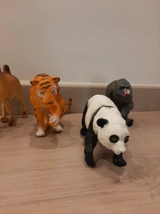 Lote 5 animales de juguete