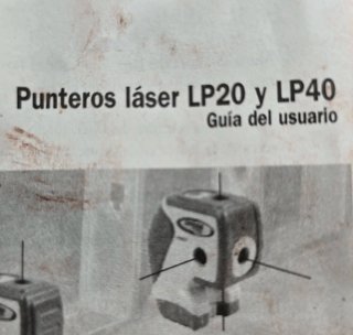 Nivel Láser Spectra Precision LP40