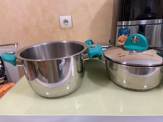 Batteria da cucina in acciaio inossidabile 18/10