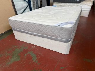 CANAPÉ MADERA TAPA3D+COLCHÓN FIRM VISCO 150X190