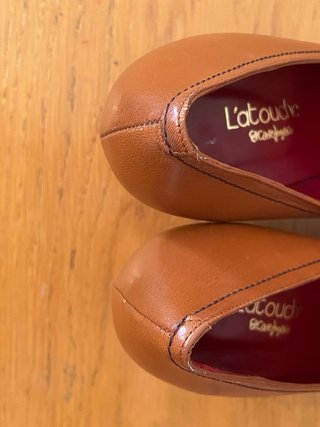 LATOUCHE - Zapatos tacón punta acordonada 40