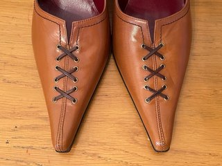 LATOUCHE - Zapatos tacón punta acordonada 40