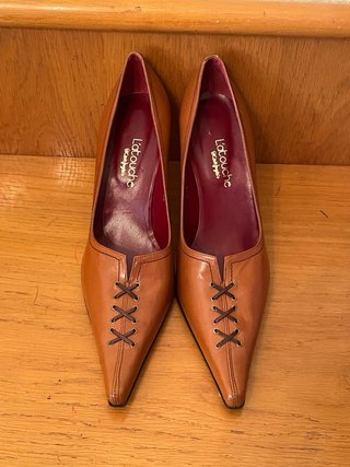 LATOUCHE - Zapatos tacón punta acordonada 40
