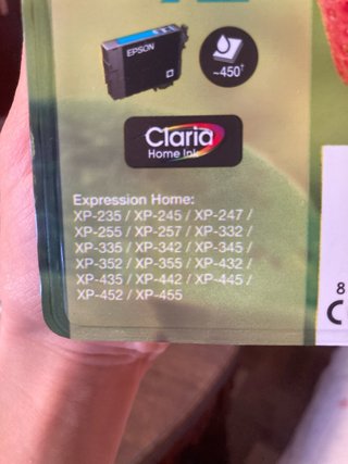 Cartuchos originales de tinta para impresora Epson