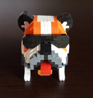 Set costruzioni tipo Lego cane bulldog