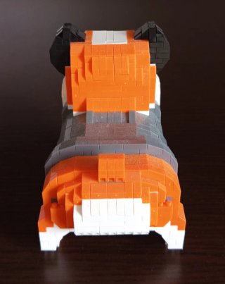 Set costruzioni tipo Lego cane bulldog