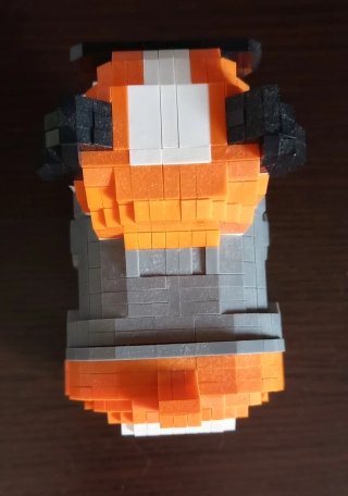 Set costruzioni tipo Lego cane bulldog