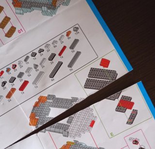 Set costruzioni tipo Lego cane bulldog