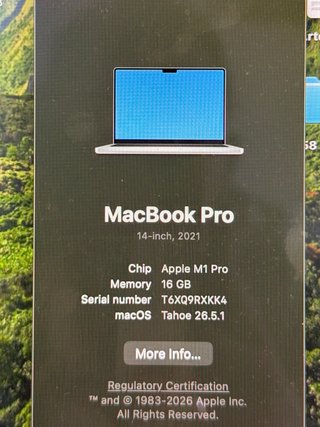 MacBook Pro M1 Pro