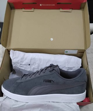 Zapatillas Puma Smash V2 Gris