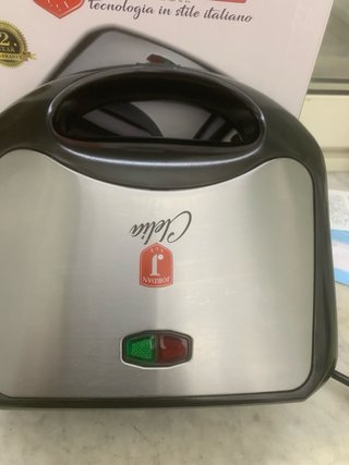 Piastra elettrica scatolata nuova