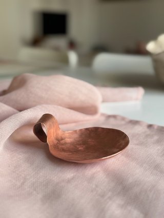 Cobre Martillado Joyero - Hecho a Mano