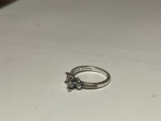 Anillo Stich Brillante Rosa