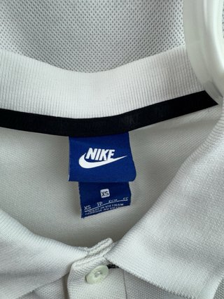 Polo Nike Blanco Talla XS