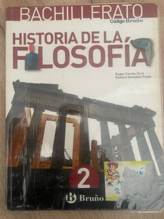 Historia de la filosofía, 2 Bachillerato