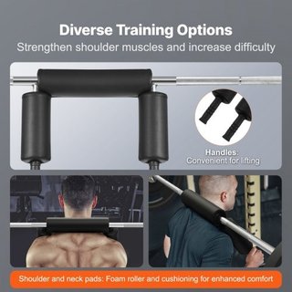 Safety Squat Bar, 700 LBS Fitness Squat Bar, Safet